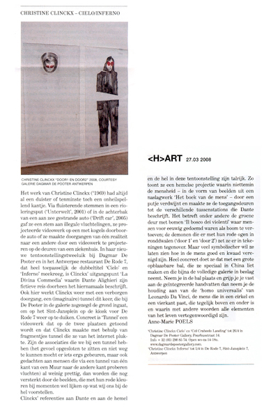 Artikel Clinckx H_art